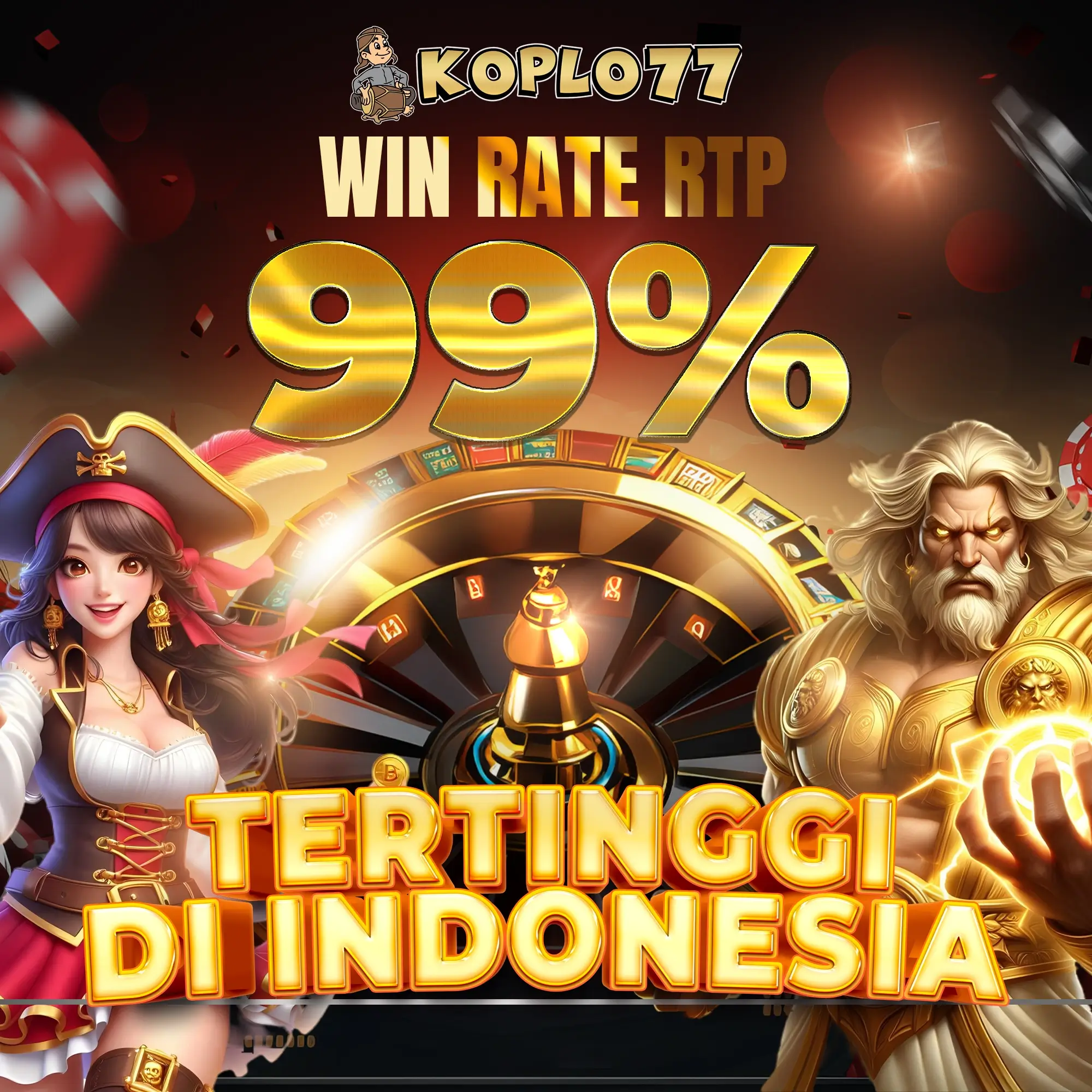Tampilan aplikasi KAMARTOTO untuk akses permainan mobile