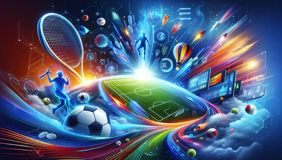 Pertandingan olahraga untuk menggambarkan tampilan event langsung KAMARTOTO